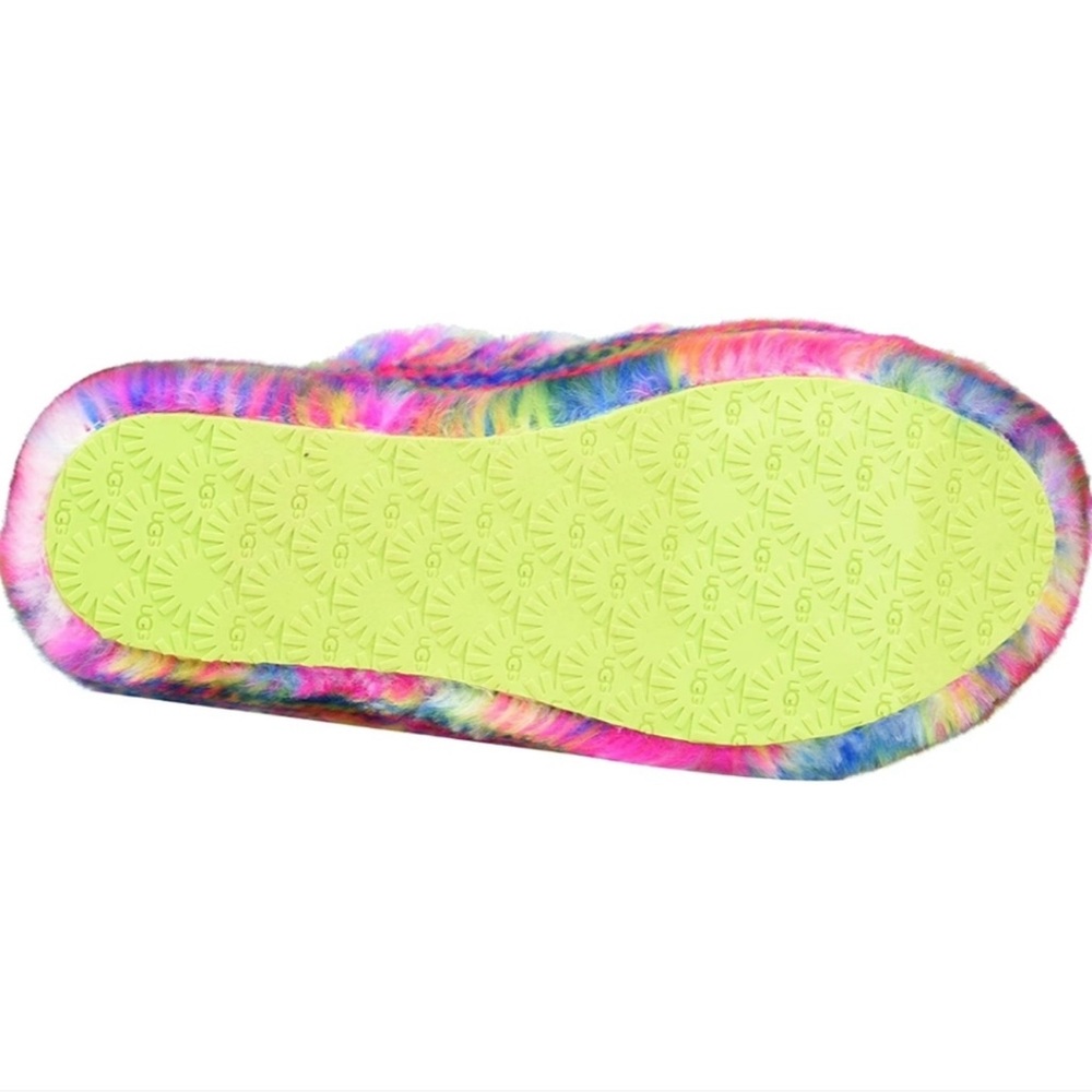 Ugg Fluff Pixelate Slingback Slippers - Picture 2 of 4